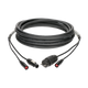 Klotz CAT5e та гібридний кабель живлення 3G1.5 1 x etherCON + Schuko => powerCON TRUE1
