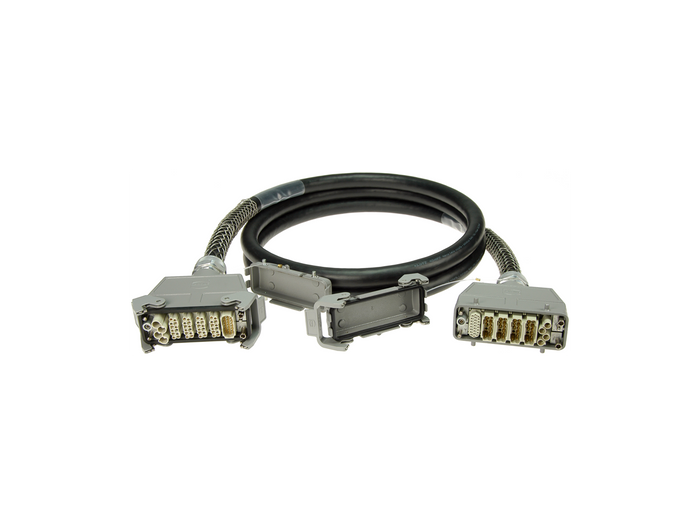 Klotz UMS hybrid verlängerung HAN® MOD HD 4 x CAT5e + 8 x audio + strom 3G2.5