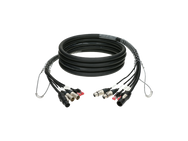 Гібридний кабель Klotz CAT5e, аудіо та живлення 3G2.5 2 x RJ45 + 2 x XLR 3p + powerCON TRUE1 – – Тепер доступний у MTN Shop DE. - imagen 2
