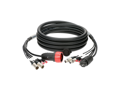 Гібридний кабель Klotz CAT5e, аудіо та живлення 3G2.5 2 x RJ45 + 2 x XLR 3p + Schuko – – Тепер доступний у MTN Shop DE.