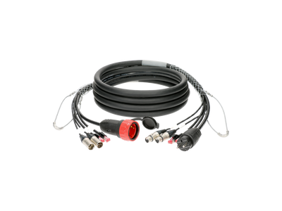 Гібридний кабель Klotz CAT5e, аудіо та живлення 3G2.5 2 x RJ45 + 2 x XLR 3p + Schuko – zweites Bild