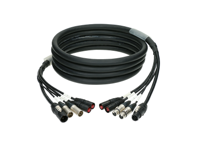 Гібридний кабель Klotz CAT5e та аудіо та живлення 3G2.5 2 x etherCON + 2 x XLR 3p + powerCON TRUE1 – – Тепер доступний у магазині MTN Shop DE.