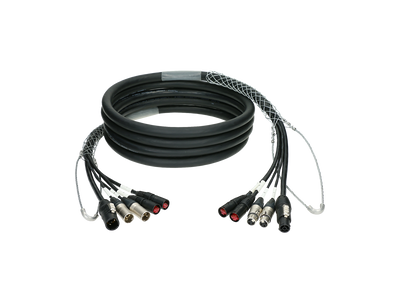 Klotz CAT5e, гібридний кабель аудіо та живлення 3G2.5 2 x etherCON + 2 x XLR 3p + powerCON TRUE1 – zweites Bild