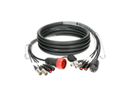 Klotz CAT5e & audio & strom 3G2.5 hybrid kabel 2 x etherCON + 2 x XLR 3p + Schuko – – Jetzt erhältlich im MTN Shop DE. - imagen 2