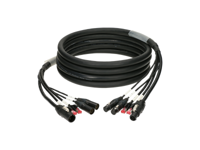 Гібридний кабель Klotz CAT5e & DMX & power 3G2.5 2 x RJ45 + 2 x XLR 5p + powerCON TRUE1 – zweites Bild