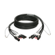 Klotz CAT5e & DMX & strom 3G2.5 hybrid kabel 2 x RJ45 + 2 x XLR 5p + powerCON TRUE1