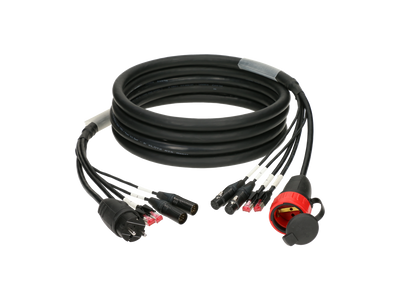 Klotz CAT5e & DMX & силовий 3G2.5 гібридний кабель 2 x RJ45 + 2 x XLR 5p + Schuko – – Тепер доступний у MTN Shop DE.