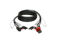 Klotz CAT5e & DMX & силовий 3G2.5 гібридний кабель 2 x RJ45 + 2 x XLR 5p + Schuko – – Тепер доступний у MTN Shop DE. - imagen 2