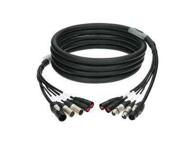 Klotz CAT5e & DMX & power 3G2.5 гібридний кабель 2 x etherCON + 2 x XLR 5p + powerCON TRUE1 – – Тепер доступний у MTN Shop DE.