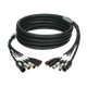 Klotz CAT5e & DMX & strom 3G2.5 hybrid kabel 2 x etherCON + 2 x XLR 5p + powerCON TRUE1