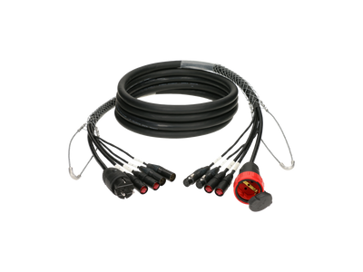 Klotz CAT5e & DMX & гібридний кабель живлення 3G2.5 2 x etherCON + 2 x XLR 5p + Schuko – zweites Bild