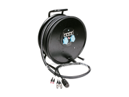 Klotz CAT5e & audio & power 3G2.5 барабан гібридного кабелю 2 x RJ45 => etherCON + 2 x XLR 3p + Schuko – – Тепер доступний у MTN Shop DE.
