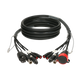 Klotz CAT5e & audio & strom 3G2.5 hybrid kabel 2 x etherCON + 2 x convertCON + Schuko