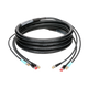 Klotz CAT5e & 12G SDI video hybrid kabel RJ45 + 2 x UHD BNCPro