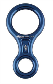 Aliens Abseilachter Classic – Klassischer Abseilachter aus Aluminium mit 30 kN Bruchlast. Vielseitig einsetzbar für Klettern, Baumpflege & Rettung. Jetzt bestellen und Seiltechnik meistern! – Jetzt erhältlich im MTN Shop DE. - imagen 3
