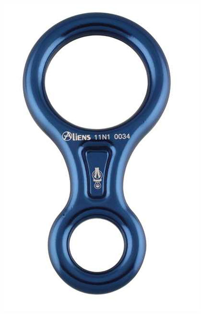 Aliens Abseilachter Classic – Hellblau