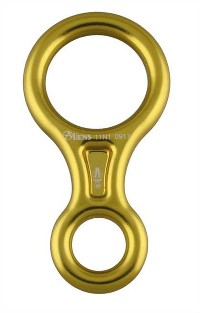 Aliens Abseilachter Classic – Gelb