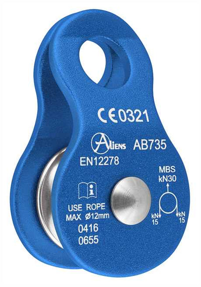 Aliens Umlenkrolle Standard Pulley 30kN – Blau