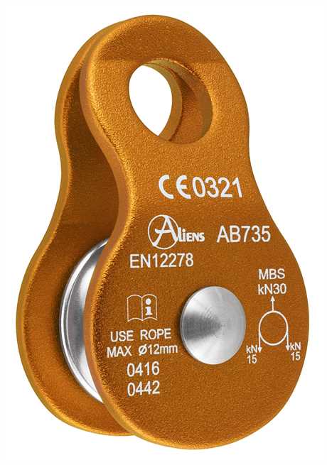 Aliens Umlenkrolle Standard Pulley 30kN – – Jetzt erhältlich im MTN Shop DE.
