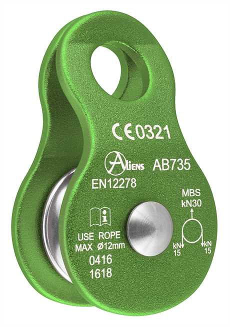 Aliens Umlenkrolle Standard Pulley 30kN – – Jetzt erhältlich im MTN Shop DE.
