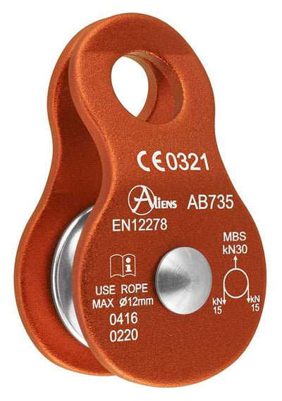Aliens Umlenkrolle Standard Pulley 30kN – Orange