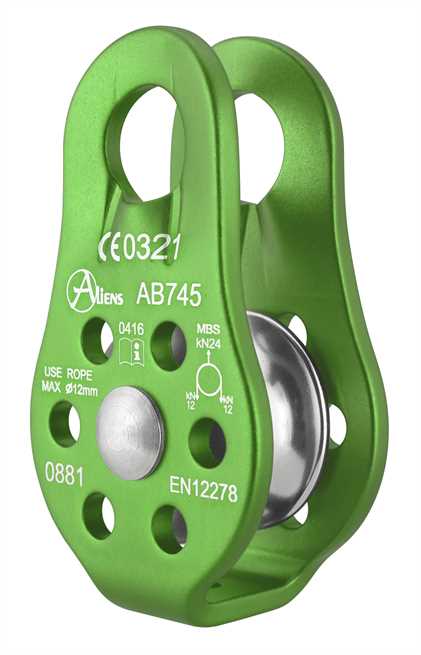 Aliens Umlenkrolle Fixed Std. Pulley 24kN – – Jetzt erhältlich im MTN Shop DE. - imagen 4