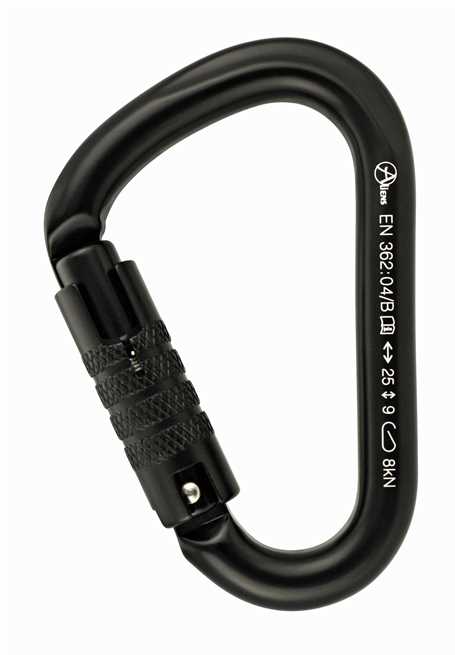 ALIENS Carabiner HMS Carabiner Classic Trilock – – Тепер доступний у MTN Shop DE. - imagen 3
