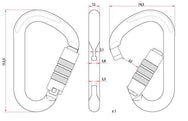 Karabiner ALIENS HMS Classic TwistLock – – Jetzt erhältlich im MTN Shop DE. - imagen 4
