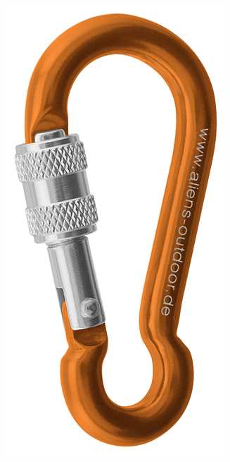 Aliens Zubehörkarabiner 6 Mini Screw – Orange