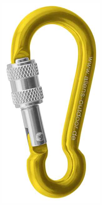 Aliens Zubehörkarabiner 6 Mini Screw – Gelb