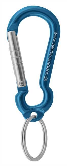 Aliens Zubehörkarabiner Mini Ring – Hellblau