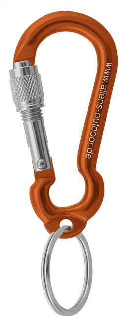 Aliens Zubehörkarabiner Mini Ring Screw – Orange