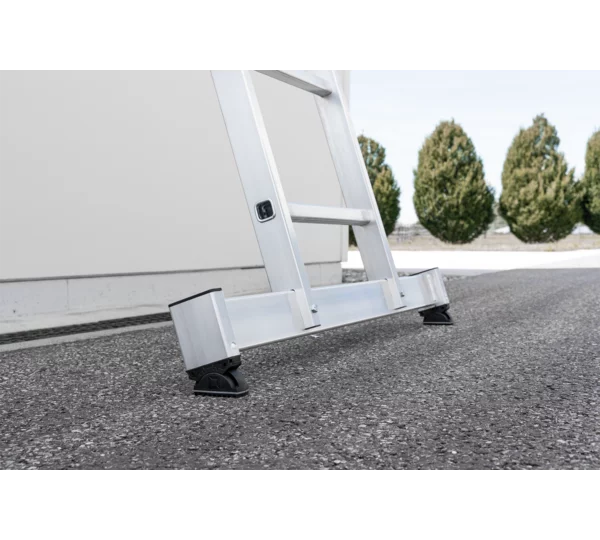Munk Sprossen-Anlegeleiter mit nivello®-Traverse – – Jetzt erhältlich im MTN Shop DE. - imagen 3