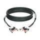 Klotz CAT5e та гібридний аудіокабель 2 x RJ45 + 2 x XLR 3p