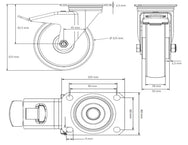 Набір роликів Bauer, тверда гума - Bauer - Аксесуари - MTN Shop DACH - imagen 3