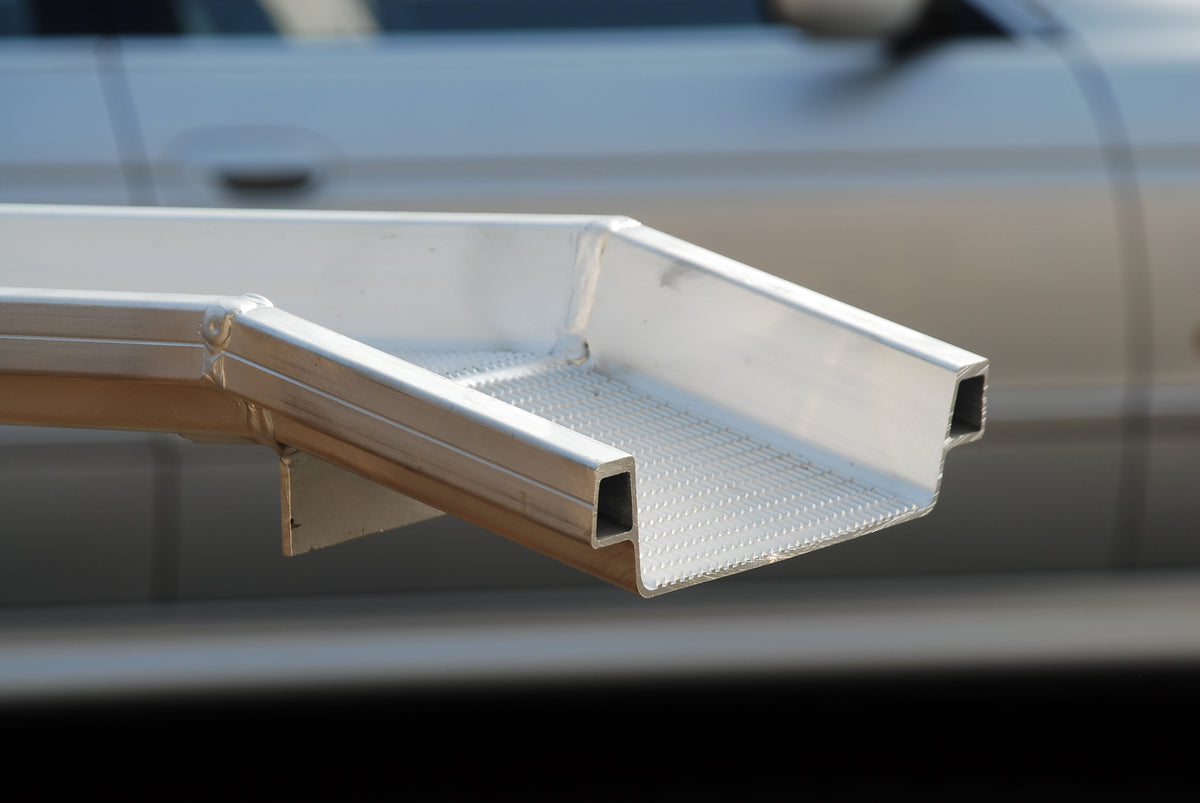 Detailansicht Aluminium-Strangpressprofil ALTEC ABS-Z Auffahrschiene - imagen 6