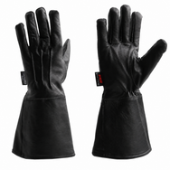 Askö FAHNENTRÄGER Handschuh Ziegenleder Weiß - imagen 2