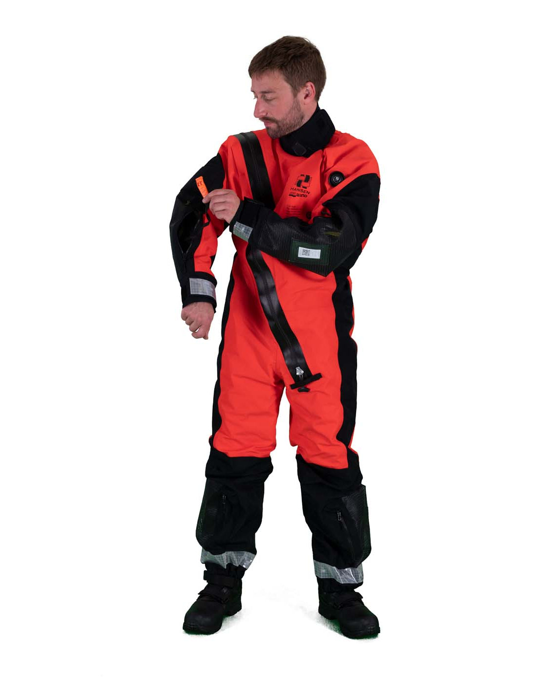 Hansen Protection SeaWind ETSO III Hubschrauber-Transport Überlebensanzug mit verstellbarer Halsdichtung 85533 - Hansen - Arbeitsanzug - MTN Shop DACH - imagen 7