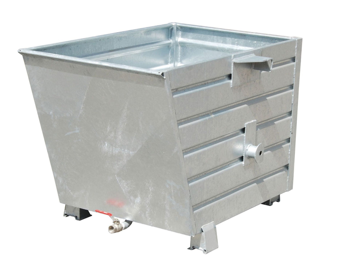 Bauer Südlohn Späne-Stapelkipper BSS30 – Optimal für Späne & Flüssigkeiten! Öl- & wasserdicht, mit Ablasshahn, 3-fach stapelbar. Jetzt bestellen! – Jetzt erhältlich im MTN Shop DE. - imagen 6