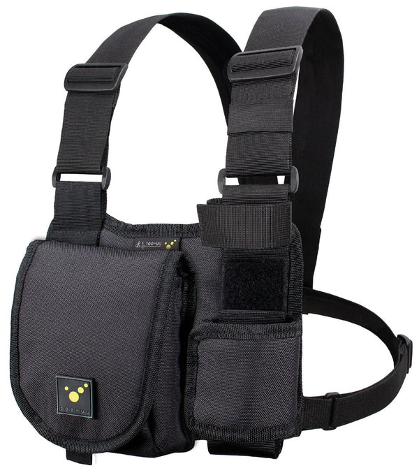  TEE-UU CHEST MOLLE Funkgeräte-Harnisch Schwarz - Maßangaben und Abmessungen