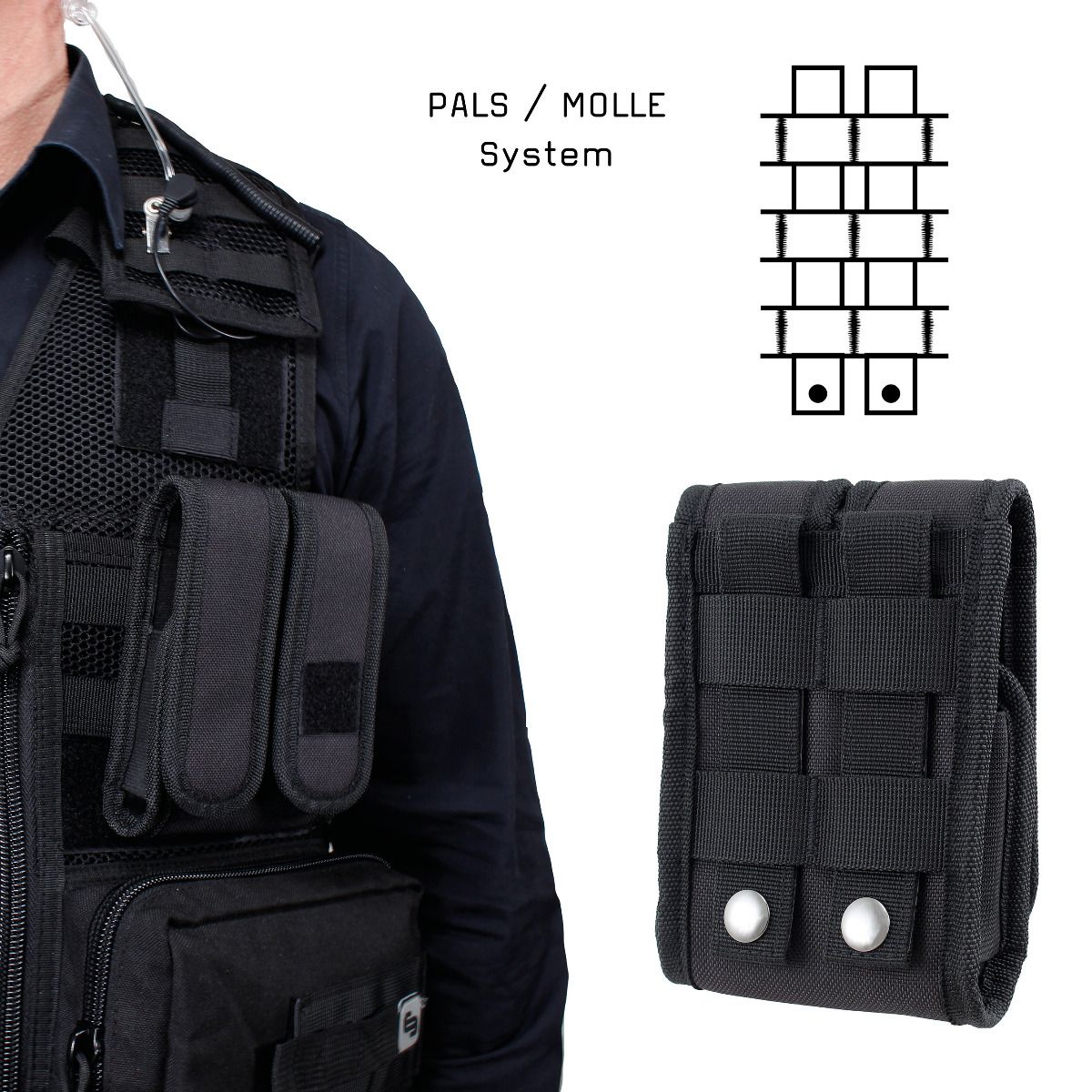 TEE-UU DUPLEX TAC Holster | MOLLE - imagen 2