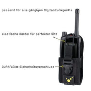 TEE-UU COM TAC Funkgeräte-Holster | MOLLE - imagen 3