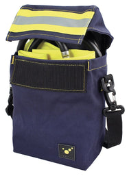  TEE-UU IFAK RADIO Chest Rig Schwarz - Am Mann geschlossen seitlich getragen - imagen 2