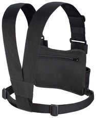  TEE-UU CHANNEL Funkgeräteholster Schwarz - Aktion Detailansicht Trageweise - imagen 9