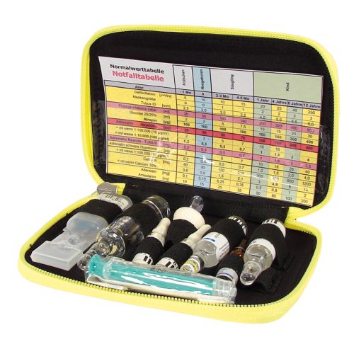 TEE-UU AMPUSAFE regular Ampullarium Schwarz - Geöffnet leer Innenaufteilung - imagen 14