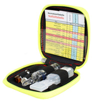 EE-UU AMPUSAFE S Ampullarium Rot - Geöffnet gefüllt mit Ampullen bis 10 ml - imagen 4