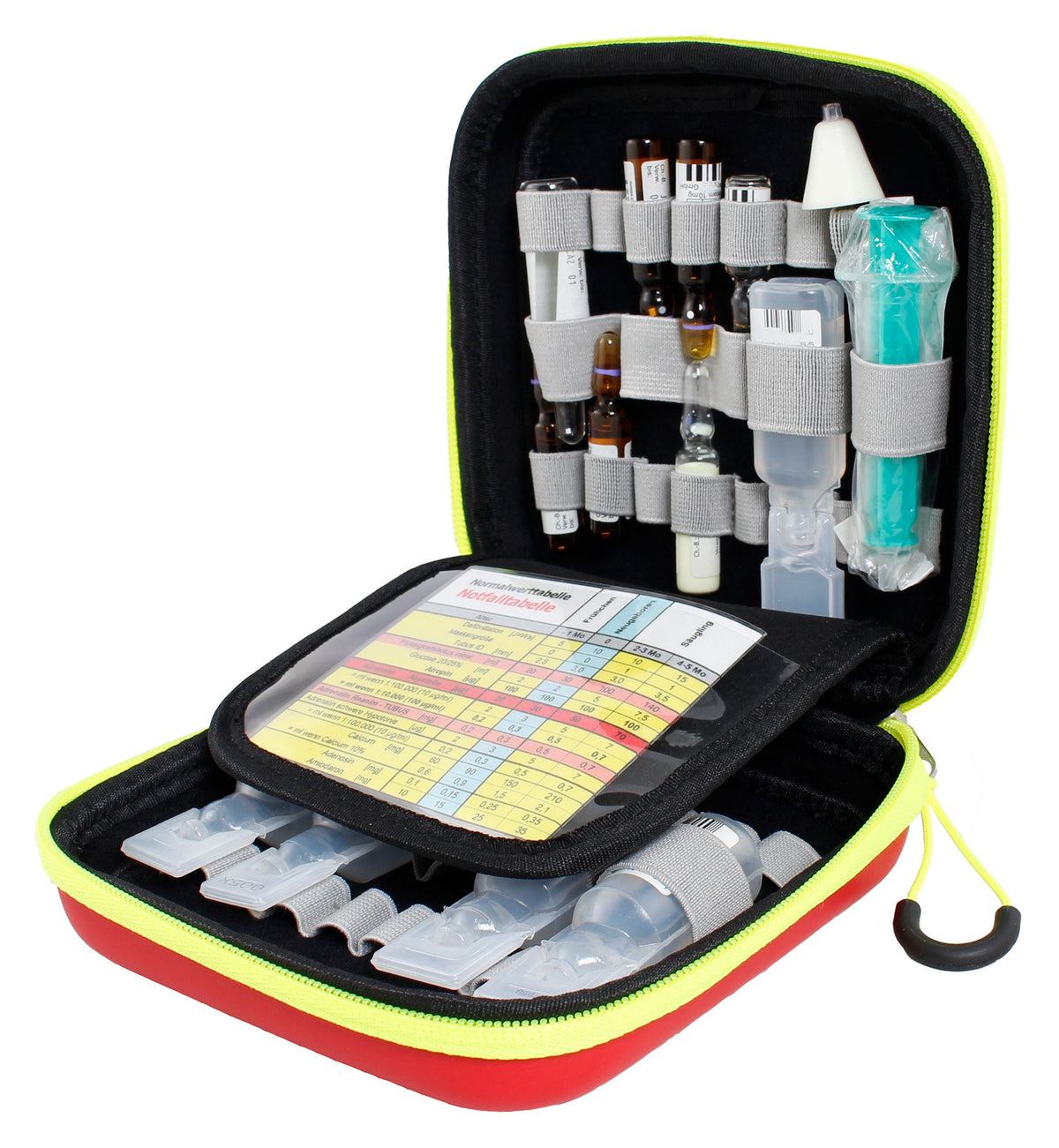 TEE-UU AMPUSAFE XL Ampullarium rot- Geöffnet leer Innenaufteilung - imagen 19