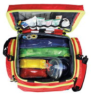 TEE-UU MUC-M Notfalltasche geöffnet - Mit PRAXIS Modultaschen und Zubehör befüllt - imagen 5