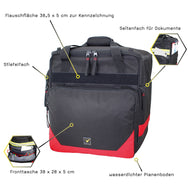 TEE-UU EQUIBAG EVO Vorderseite Details - Organizerfach und Ausstattungsmerkmale - imagen 2