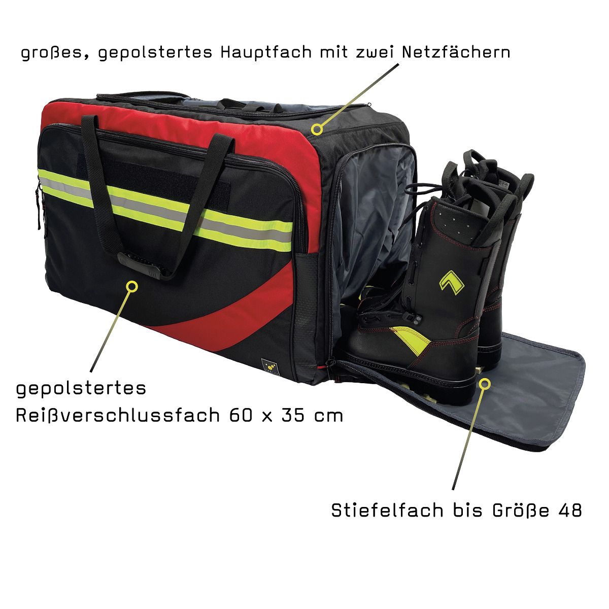 TEE-UU RAGBAG Details - Fächersystem und Organisationsmöglichkeiten - imagen 3